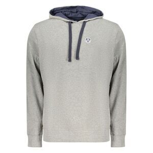 North Sails Gray Cotton Men's Men's Hoodie